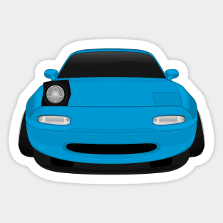 Miata dynamic blue Sticker